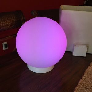 LED 12-inch Cordless Floating Glow Ball